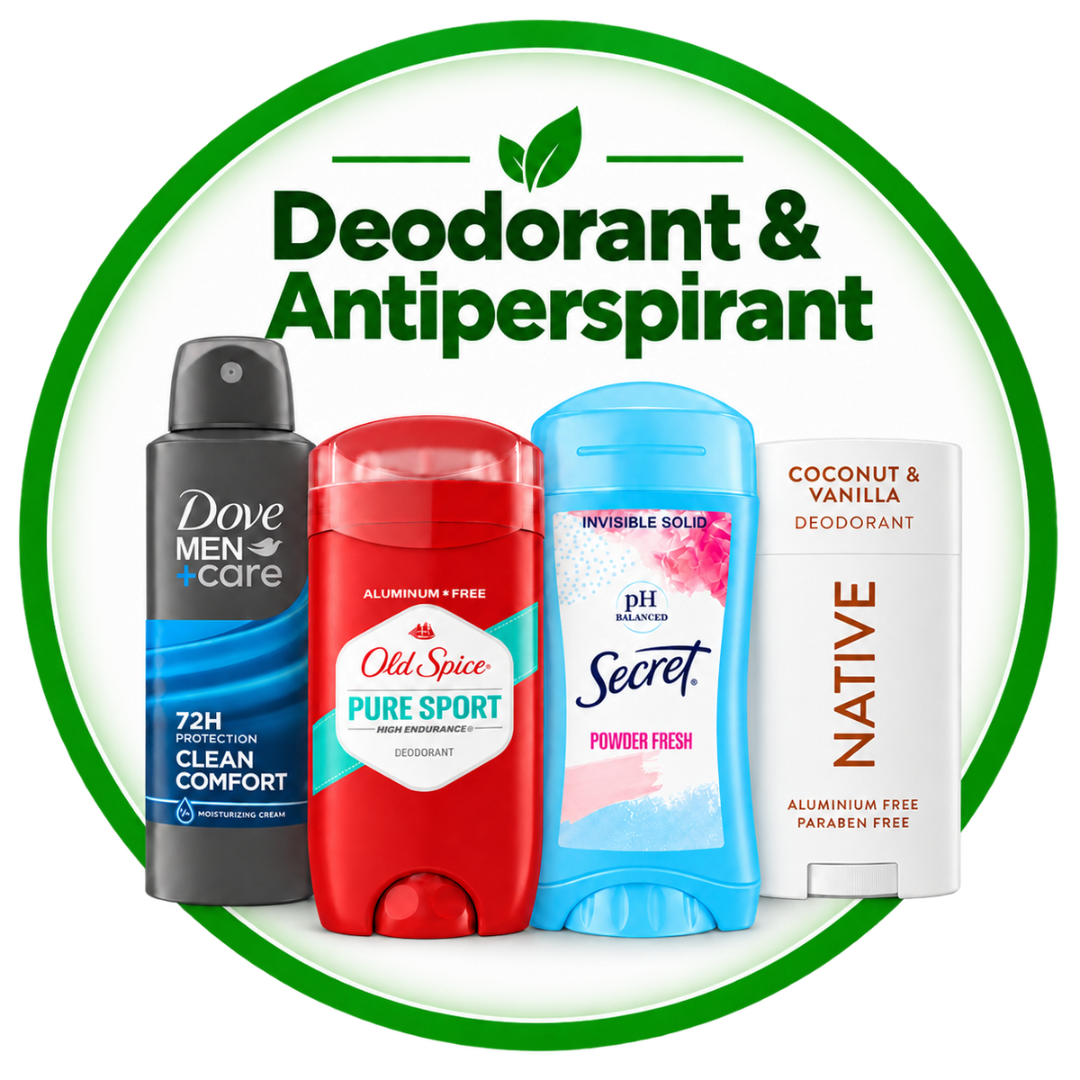 Deodorants & Antiperspirants