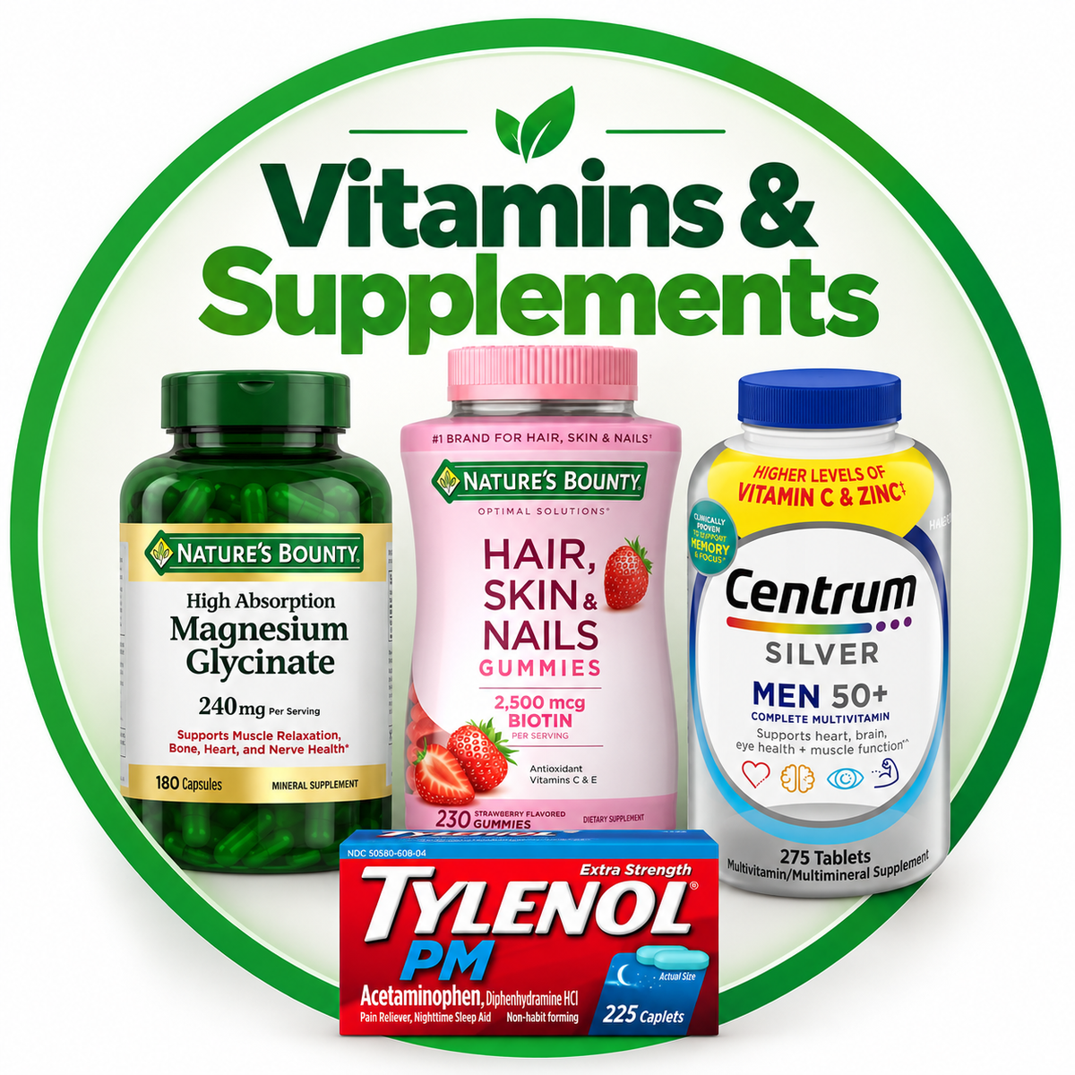 VITAMINS & SUPPLEMENTS