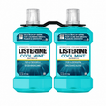 Listerine Cool Mint Intense Antiseptic Mouthwash, 50.7 fl oz, 2-Pack