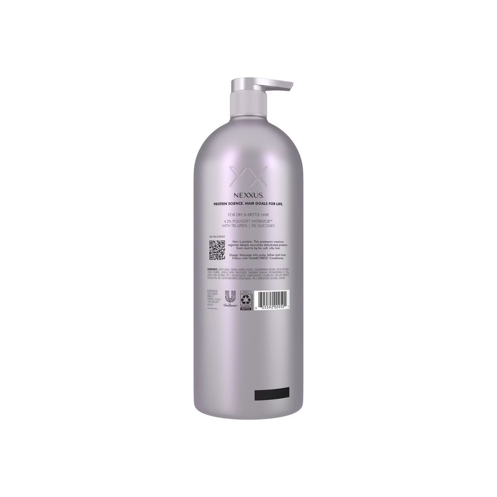 Nexxus Therappe Moisture Shampoo for Dry Hair, 43 fl oz
