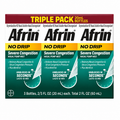 Afrin No-Drip Severe Congestion Nasal Spray, 20 mL, 3 pk
