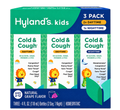 Hyland’s Kids Cold & Cough Day & Night, Grape Flavor, 4 fl oz, 3 pk