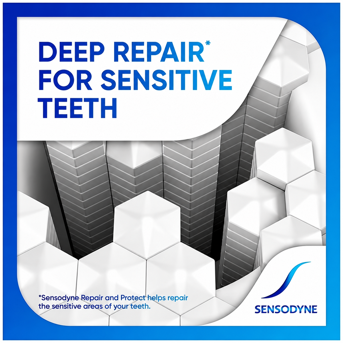 Sensodyne Repair & Protect Toothpaste for Sensitive Teeth, 3.4 oz, 5-Pack