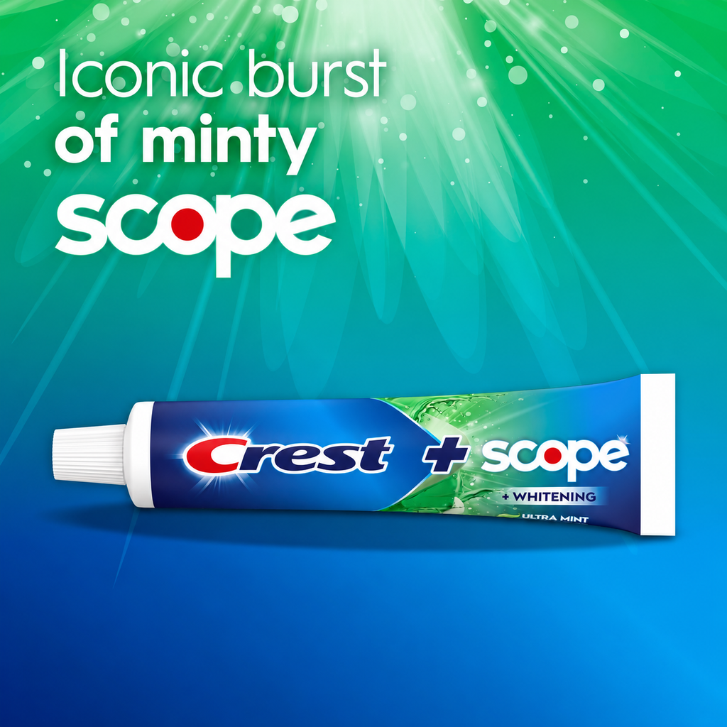 Crest Complete + Scope Outlast Ultra Toothpaste, 6.3 oz, 5-Pack