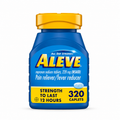 Aleve Pain Reliever & Fever Reducer, Naproxen Sodium 220 mg, 320 Caplets