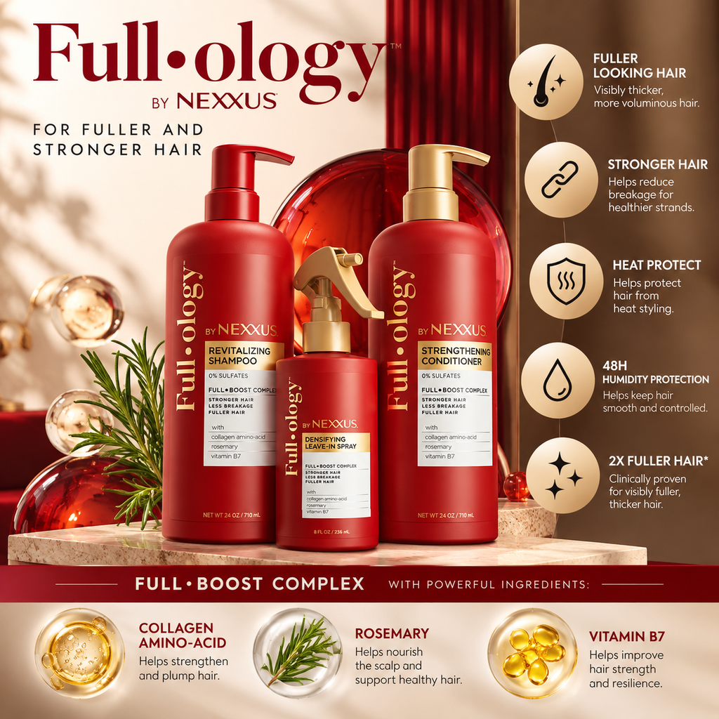 Nexxus Fullology Densifying Leave-In Spray, 8 fl oz