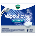 Vicks VapoShower Max Aromatherapy Vapors Shower Tablets, 8 ct