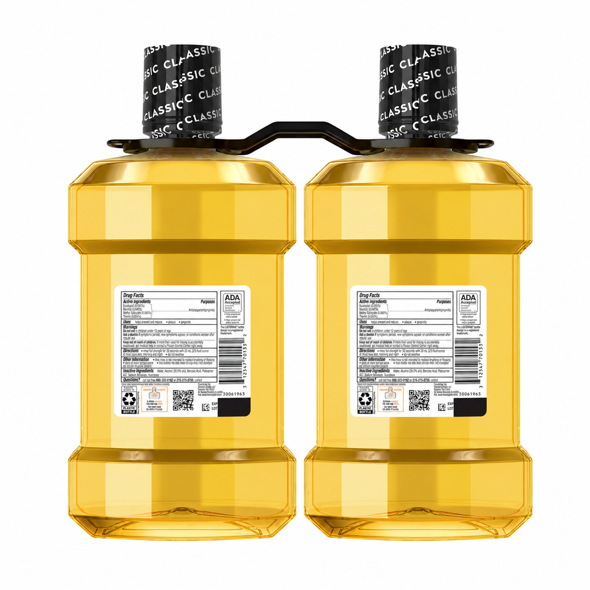 Listerine Original Intense Antiseptic Mouthwash, 50.7 fl oz, 2-Pack