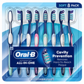Oral-B ProHealth Advanced Manual Soft Toothbrush, 8 Count