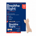 Breathe Right Extra Strength Nasal Strips, Tan, 72 ct