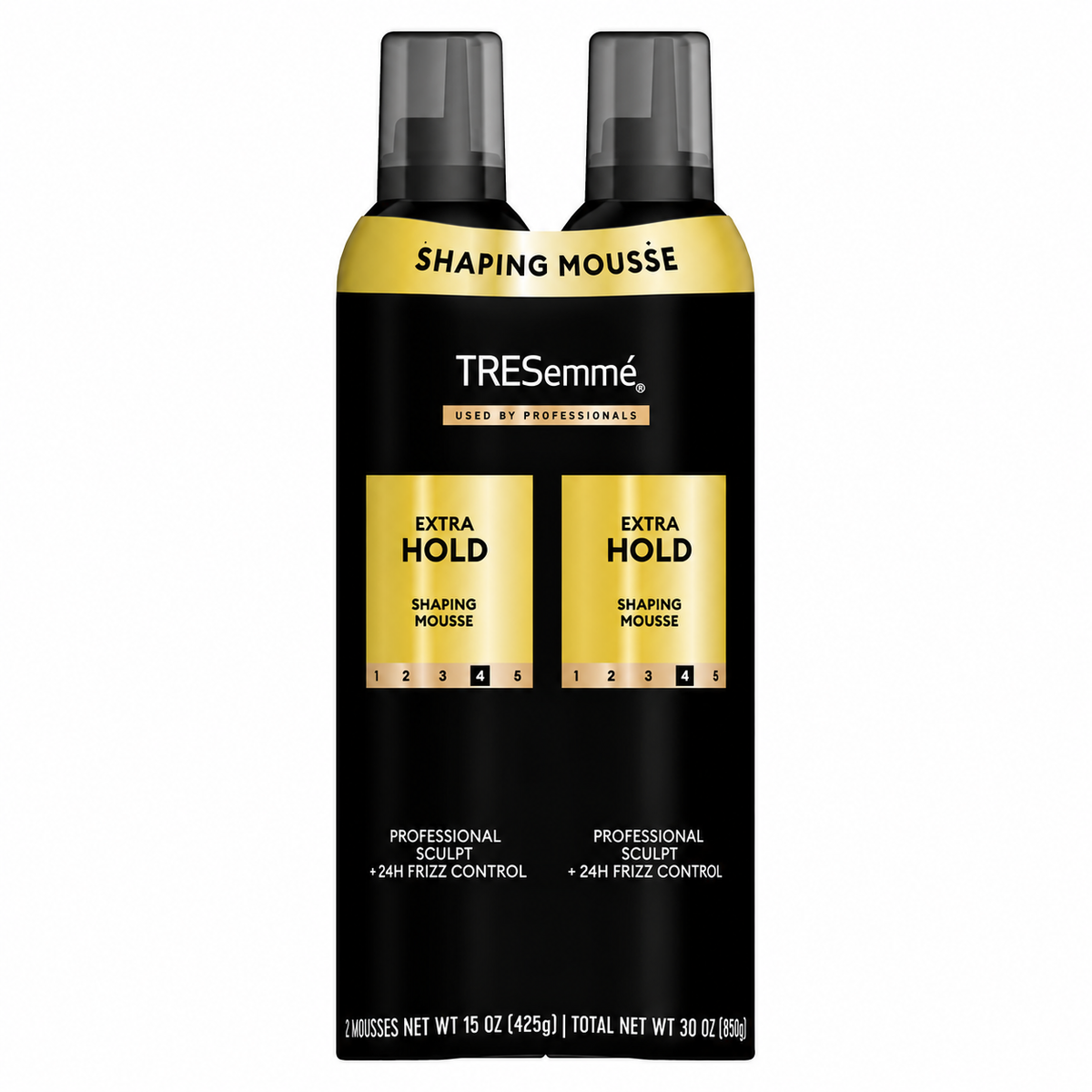 TRESemmé Extra Hold Volumizing Mousse, 15 oz, 2-Pack